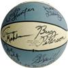 Image 3 : 1983-84 UNC Team Signed Ball with Jordan PSA/DNA 