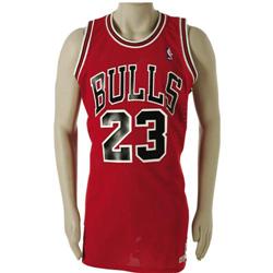 1986-87 Michael Jordan Game Worn Jersey 