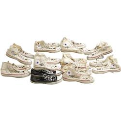 Marques Haynes Game Worn Sneakers (10 pairs) 