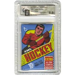 1969 Topps Hockey 1st Series Wax Pack GAI 8.5 