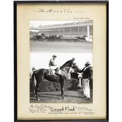 Johnny Longden Count Fleet Winner's Circle Photos 