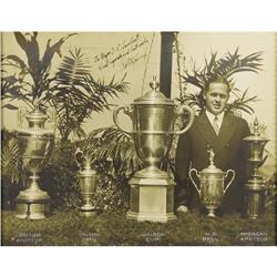 The Finest Bobby Jones Signed Photo PSA/DNA 