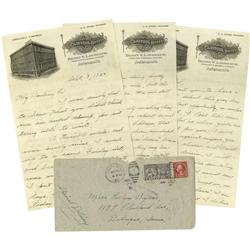Elmer Layden Handwritten Signed Letter PSA/DNA 