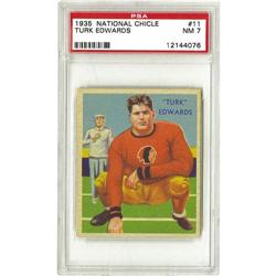 1935 National Chicle Turk Edwards #11 PSA NM 7 