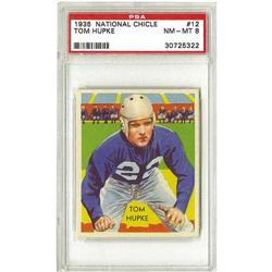 1935 National Chicle Tom Hupke #12 PSA NM-MT 8 
