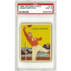 1935 National Chicle Homer Griffiths #13 PSA 9 