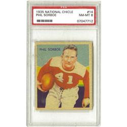 1935 National Chicle Phil Sorboe #14 PSA NM-MT 8 