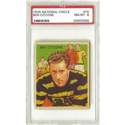 1935 National Chicle Ben Ciccone #15 PSA NM-MT 8 