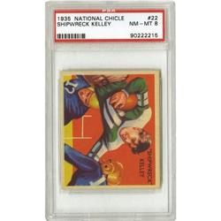 1935 National Chicle Shipwreck Kelley #22 PSA 8 