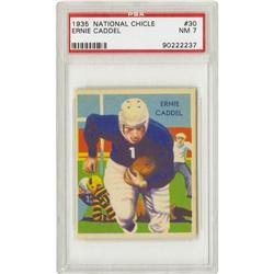 1935 National Chicle Ernie Caddel #30 PSA NM 7 