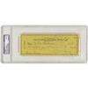 Image 1 : 1950 W.F. "Fats" Henry Signed Check, PSA Mint 9 