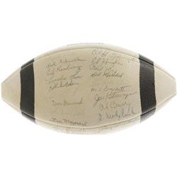 1958 NY Giants Team Signed Football PSA/DNA 