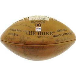 1963 Green Bay Packers Signed Football PSA/DNA 