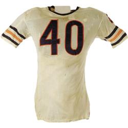 Mid to Late 1960's Gale Sayers Game Worn Jersey 