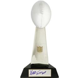 1984 Super Bowl XVIII Lombardi Trophy Replica Signed 