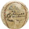 Image 3 : 1929 Washington Senators Signed Baseball PSA/DNA 
