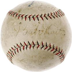 1927 New York Yankees Signed Baseball PSA/DNA 