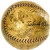 Image 1 : Signed Baseball with Ruth, Cobb, Johnson PSA/DNA 