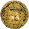 Image 5 : Signed Baseball with Ruth, Cobb, Johnson PSA/DNA 