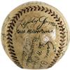 Image 5 : 1920's-30's Ruth, Gehrig Signed Baseball PSA/DNA 