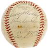 Image 4 : 1939 NY Yankees Signed Baseball with Gehrig PSA 