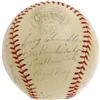 Image 5 : 1939 NY Yankees Signed Baseball with Gehrig PSA 