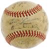 Image 5 : 1939 WS Signed Baseball with Ruth, DiMaggio PSA 