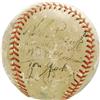 Image 3 : 1930's Important Figures Signed Baseball PSA/DNA 