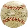 Image 5 : 1930's Important Figures Signed Baseball PSA/DNA 