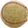 Image 1 : 1945 Pirates Signed Baseball with Wagner PSA/DNA 