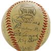 Image 4 : 1945 Pirates Signed Baseball with Wagner PSA/DNA 