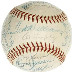 1960 AL All-Star Signed Baseball PSA/DNA 