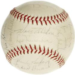 1963 Los Angeles Dodgers Signed Baseball PSA/DNA 