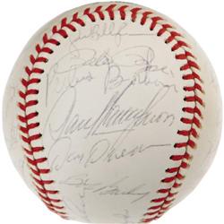 1976 Cincinnati Reds Signed Baseball PSA/DNA 