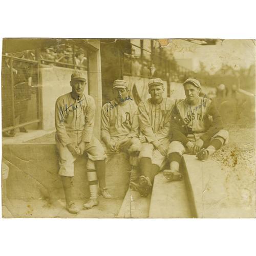 1911 Addie Joss Benefit Game Photograph