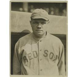 Exceptional Circa 1916 Babe Ruth Wire Photo 