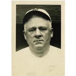 1922 John McGraw Wire Photograph by Thompson 