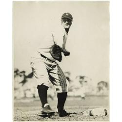 1928 Lou Gehrig Wire Photograph 