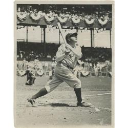 Early 1930's Babe Ruth Culver Service Wire Photo 