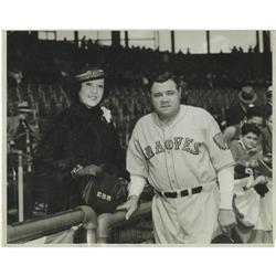 1935 Babe Ruth Wire Photo 