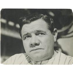 1942 Babe Ruth "The Pride of Yankees" Wire Photo 