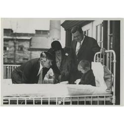 1942 Babe Ruth & Will Rogers Wire Photo 