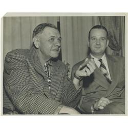 1947 Babe Ruth Culver Service Wire Photos (2) 