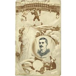 1888 Chicago vs. Philadelphia National League Program 