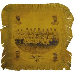1915 Boston Red Sox World Champions Leather 