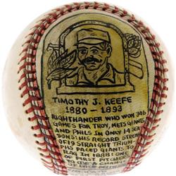 1973 George Sosnak Baseball Artwork of Tim Keefe 