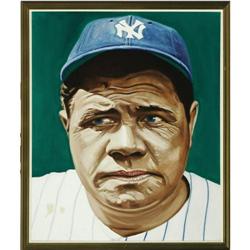 Babe Ruth Portrait 500 HR Club Series 