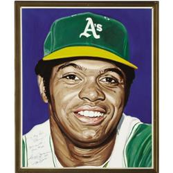 Reggie Jackson Portrait 500 HR Club Series 