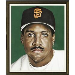 Barry Bonds Portrait 500 HR Club Series 