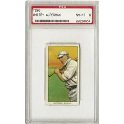 1909-11 T206 Whitey Alperman PSA NM-MT 8 